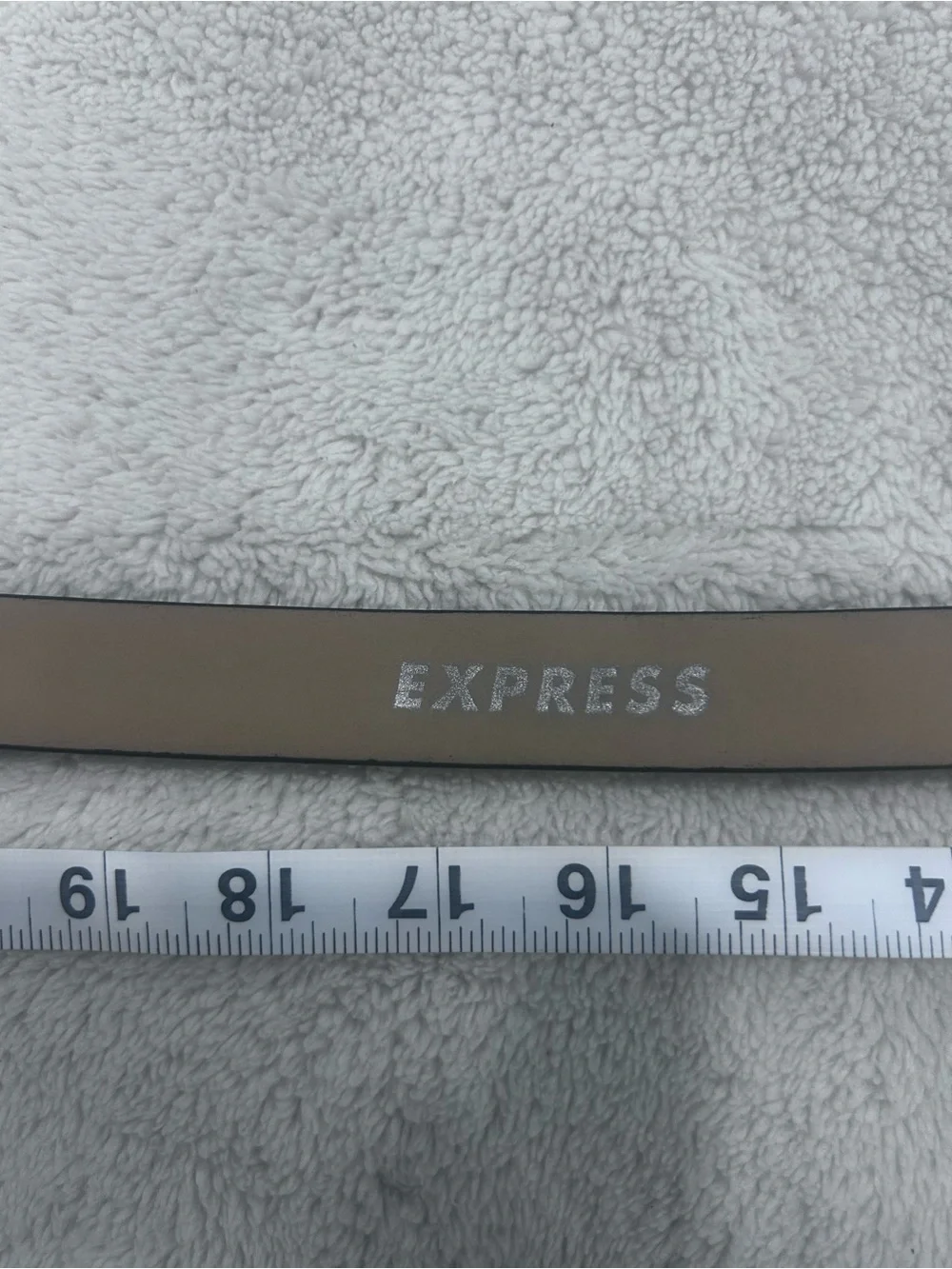 Poshmark Title  Express Leopard Haircalf Genuine Leather Belt Medium Made in USA